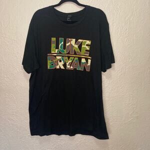 Luke Bryan What Makes You Country 2018 Tour Graphic T-Shirt Size 2XL